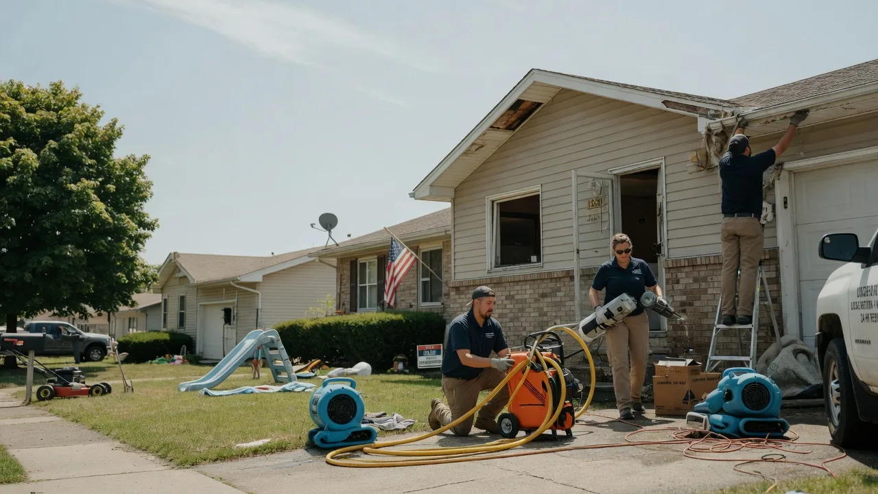 Water Damage Restoration in Mounds, IL near me